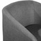 Flash Furniture Landon Club Style Commercial Barrel Accent Armchair Metal Base, Dark Gray Fabric Upholstery BS-AC22-060-DKGRY-GG - alternate 9